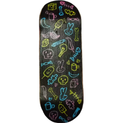 Planche de fingerskate neon